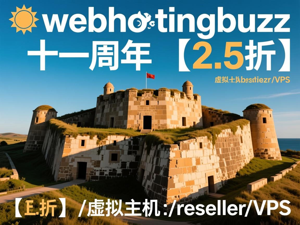 碉堡:webhostingbuzz十一周年【2.5折】/虚拟主机/reseller/vps