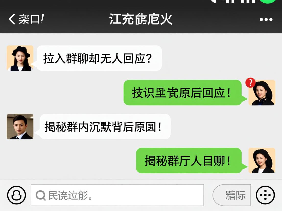 为何拉入群聊却无人回应？揭秘群内沉默背后的原因！  第3张