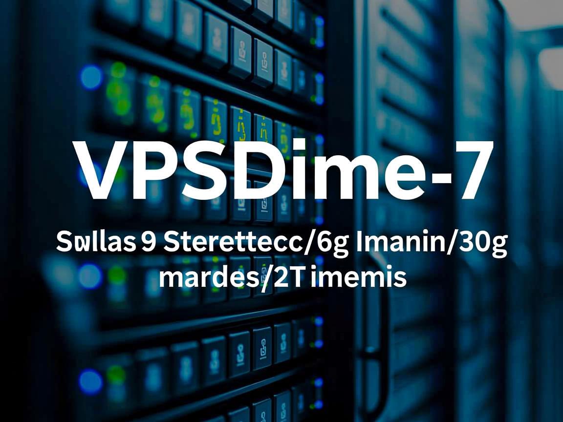 VPSDime-7美元/9数据中心/6g内存/30g硬盘/2T流量