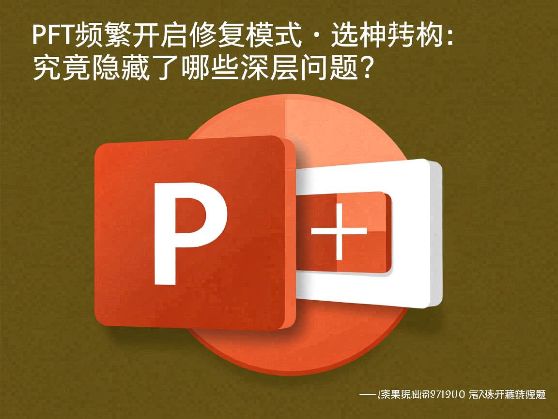 PPT频繁开启修复模式，究竟隐藏了哪些深层问题？  第2张