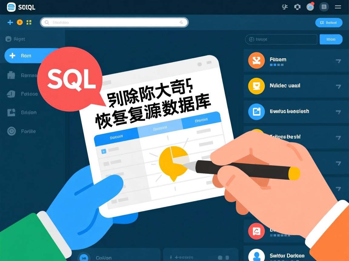 sql 删除的表怎么恢复数据库