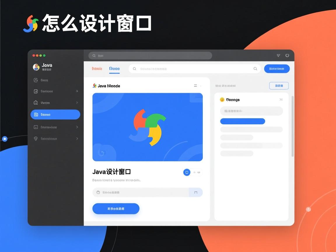 java怎么设计窗口  第2张