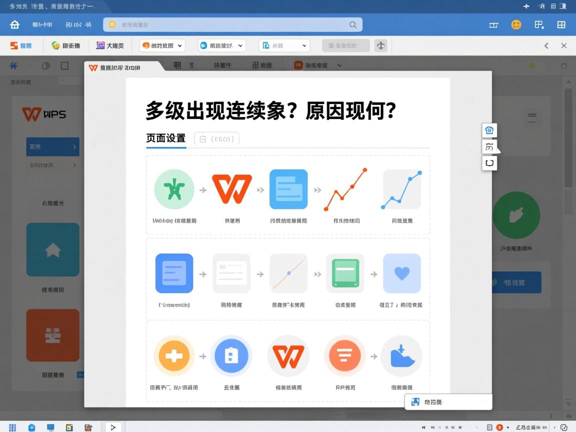 WPS文档页码设置为何总是出现不连续现象？原因何在？  第1张