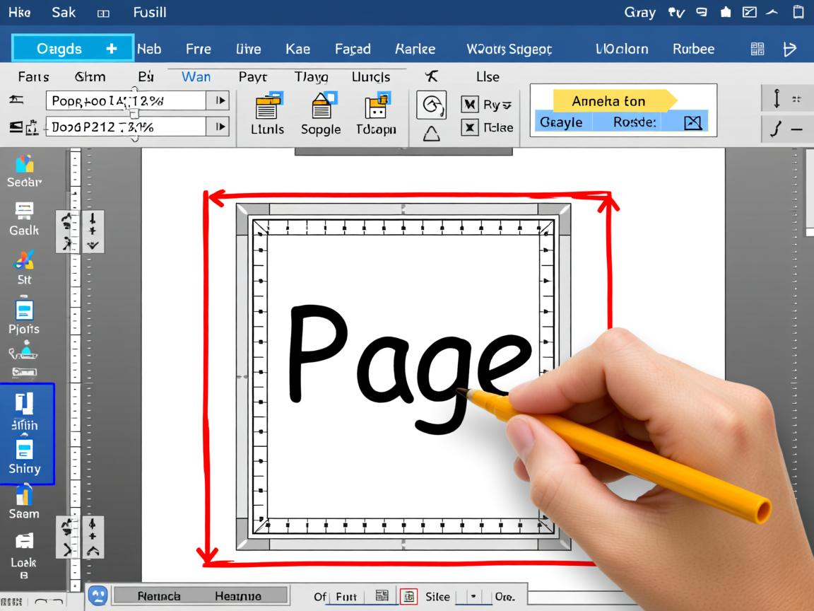为什么在word中找不到页面框  第3张