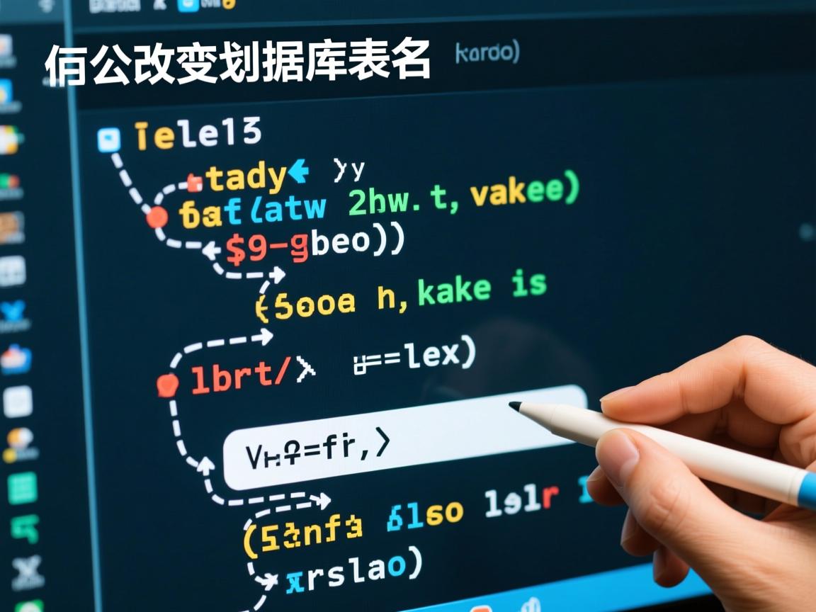 mysql怎么改变数据库表名  第1张