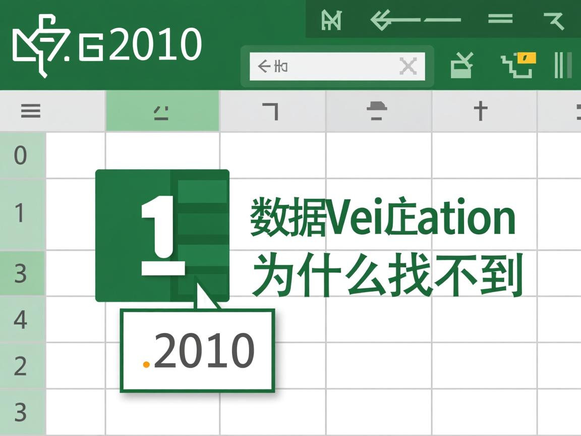 excel2010数据验证为什么找不到 第1张 excel2010数据验证为什么找不到 第1张