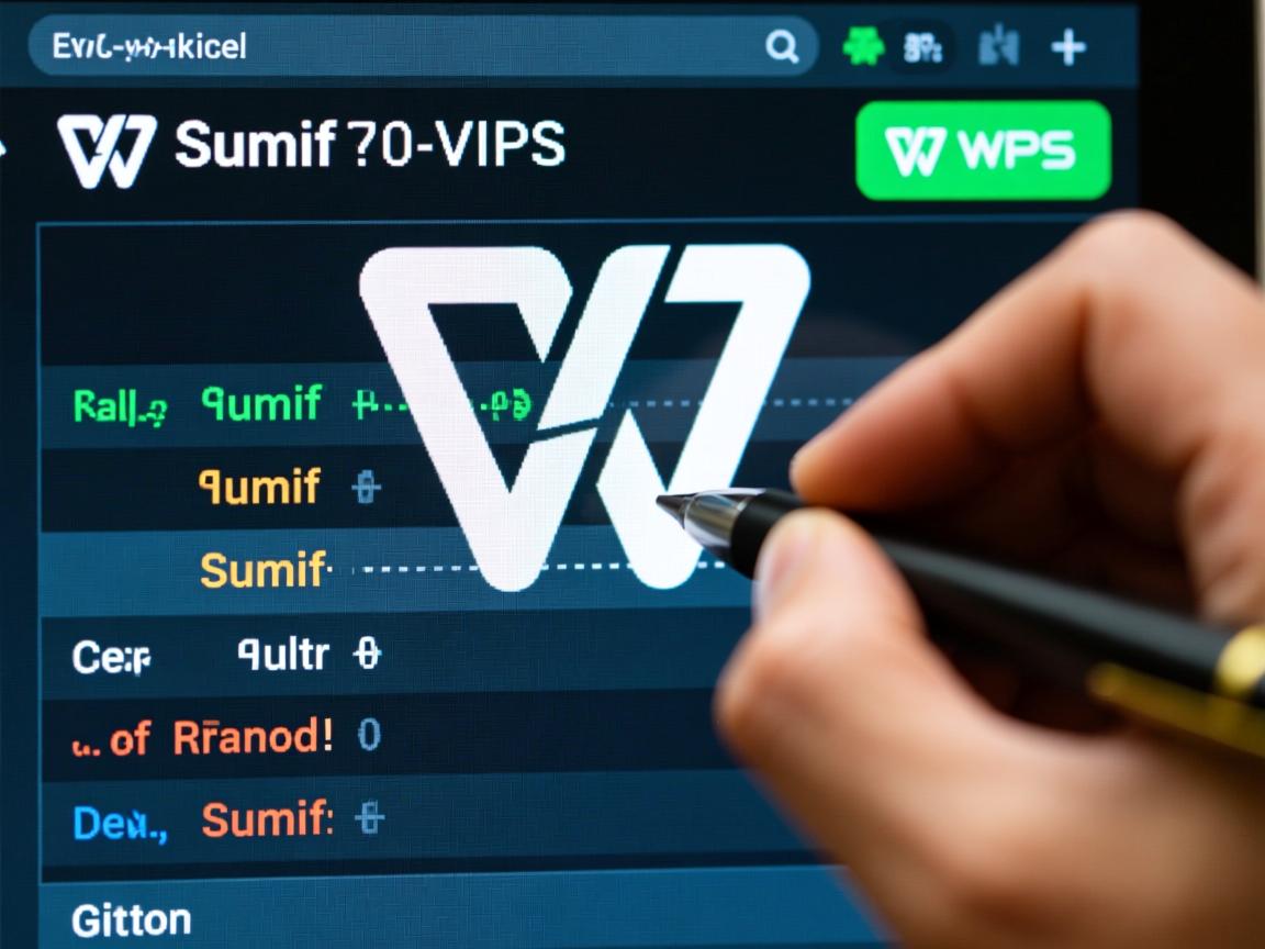 WPS中Sumif函数为何拖动后结果变为0？探究原因与解决方法！  第2张