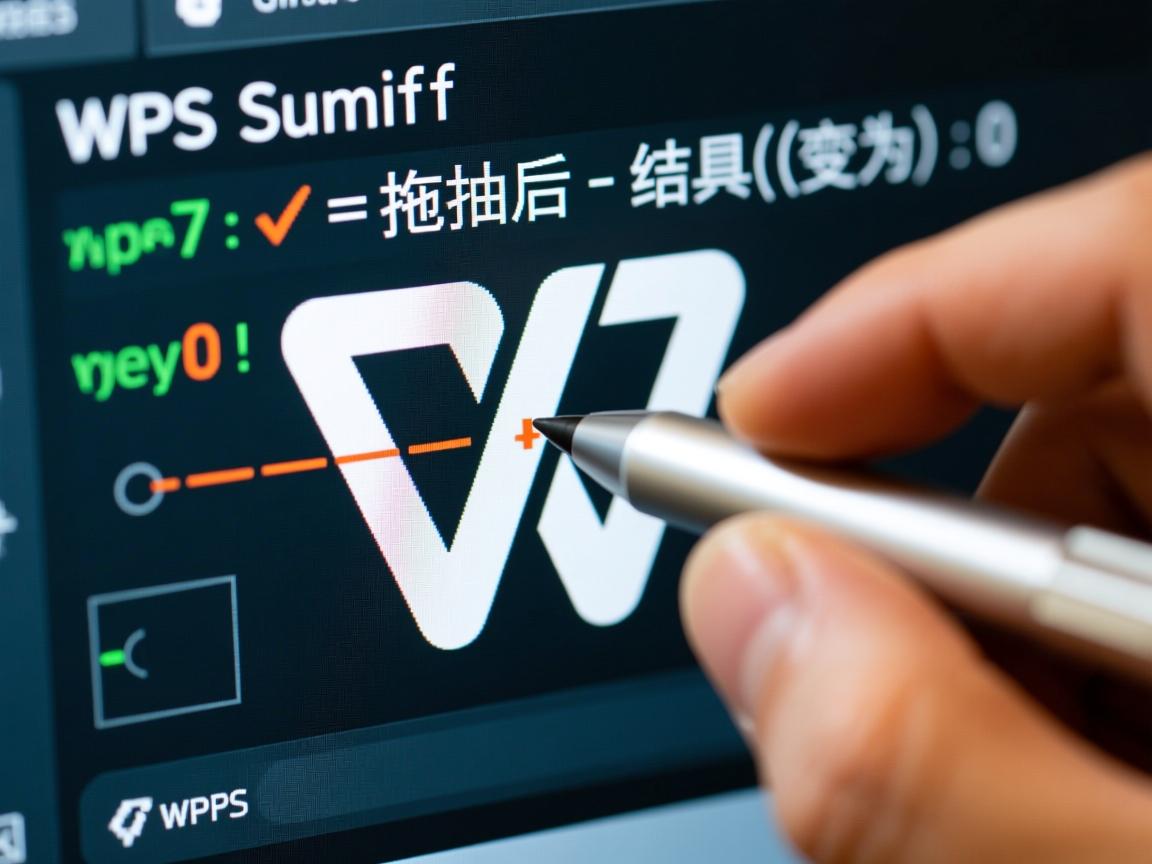 WPS中Sumif函数为何拖动后结果变为0？探究原因与解决方法！  第3张