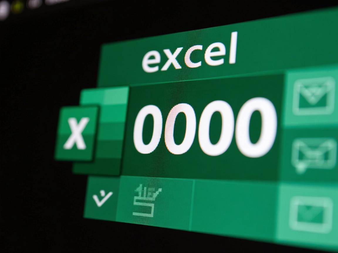 为什么excel输入的数字会变成0000  第2张