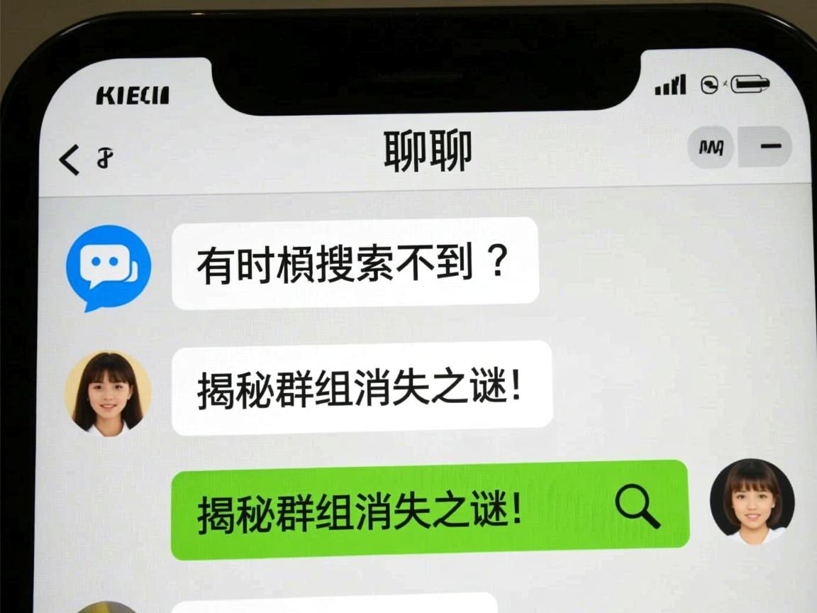 群聊为何有时搜索不到？揭秘群组消失之谜！  第2张