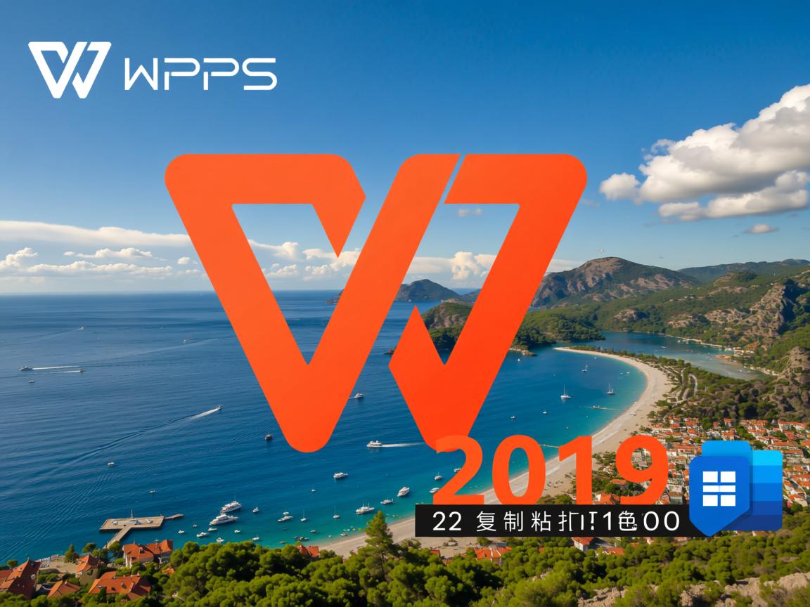 为什么2019WPS复制粘贴不了  第1张