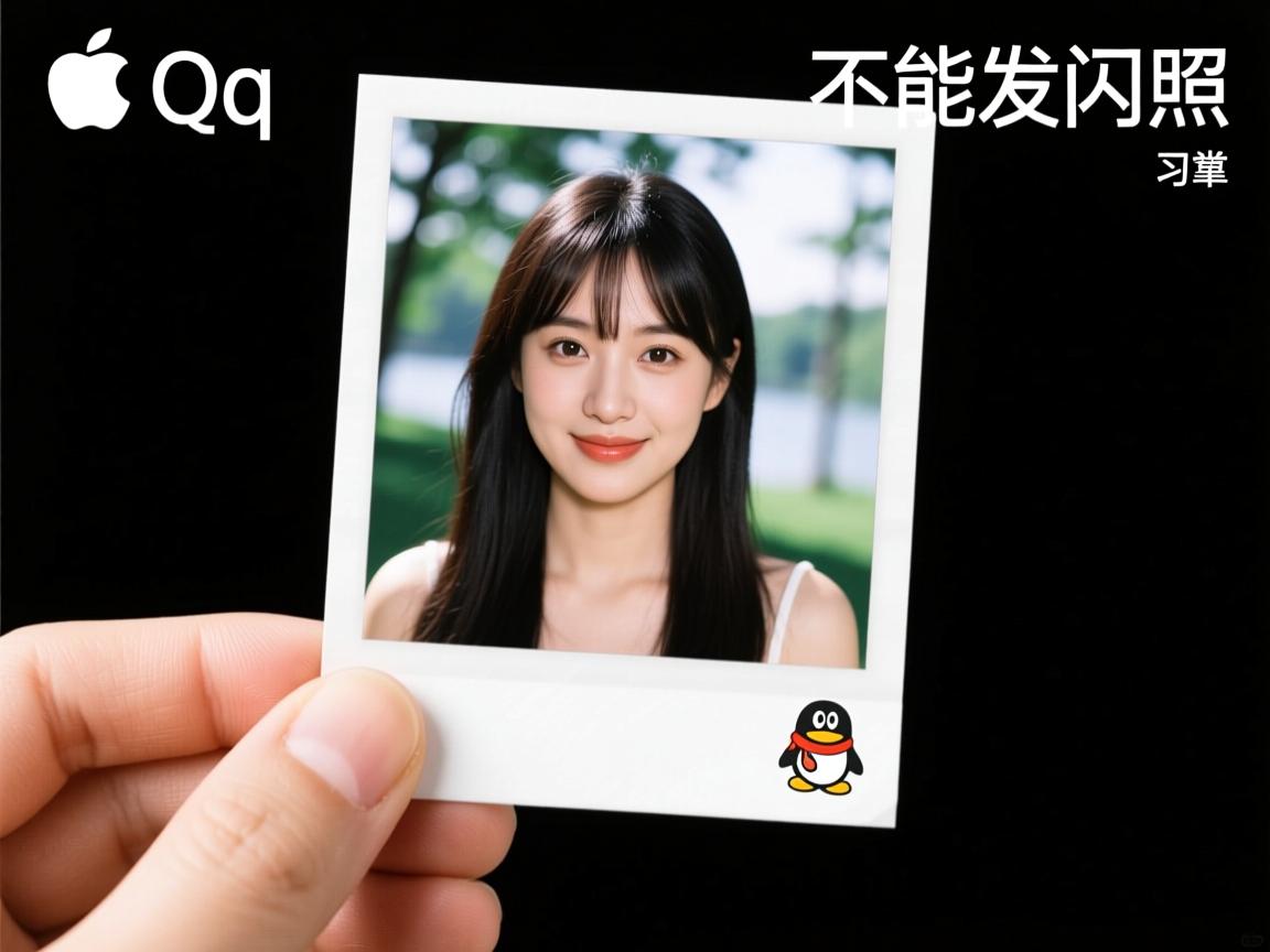 苹果新版qq为什么不能发闪照  第1张