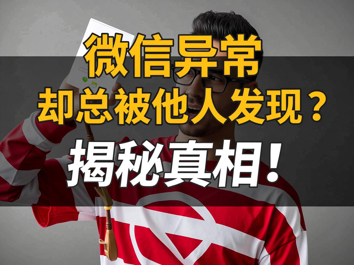 为何我的微信异常，却总被他人发现？隐私泄露还是误会？揭秘真相！  第1张