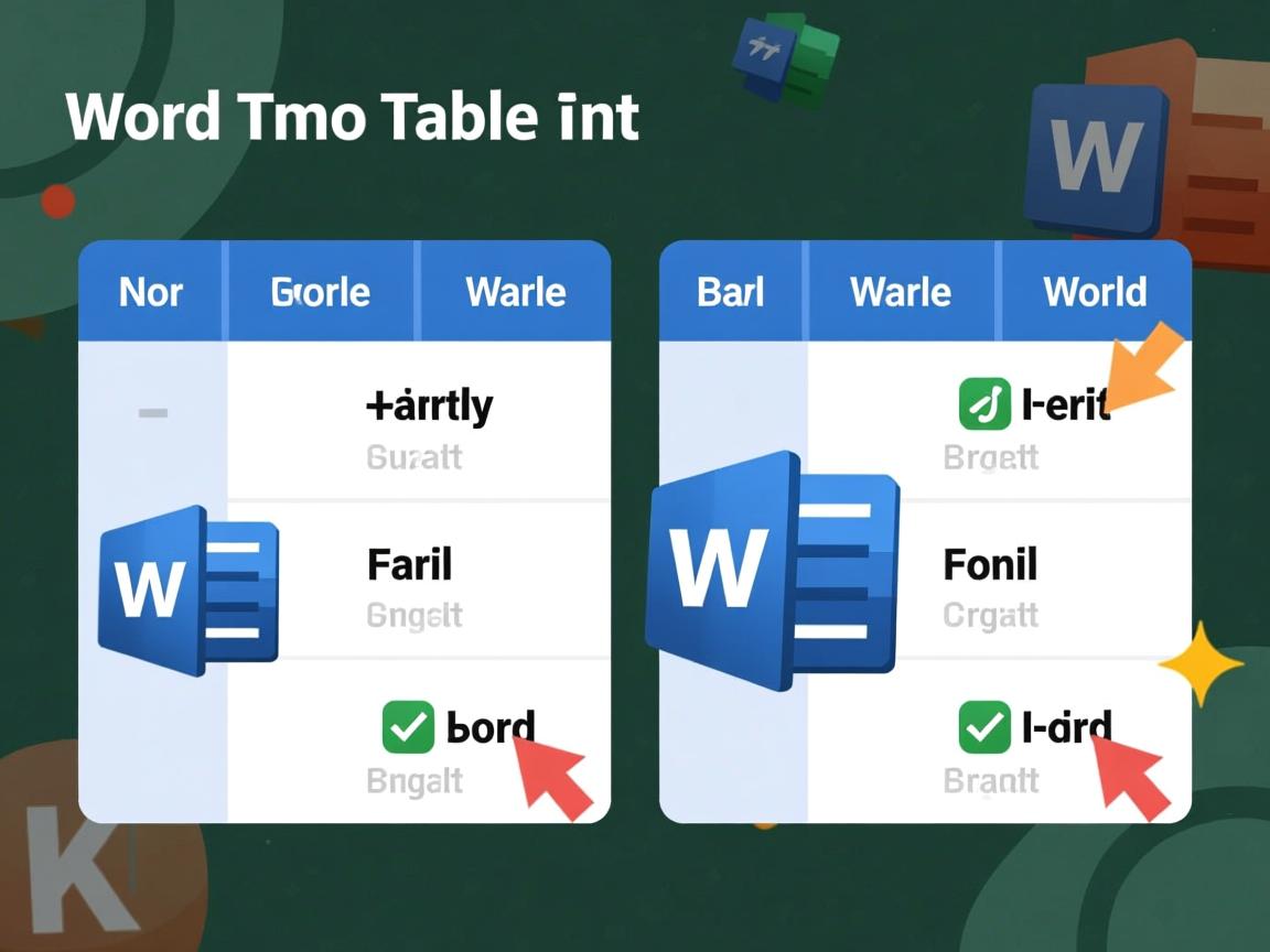 为什么word两个表格对不齐  第2张