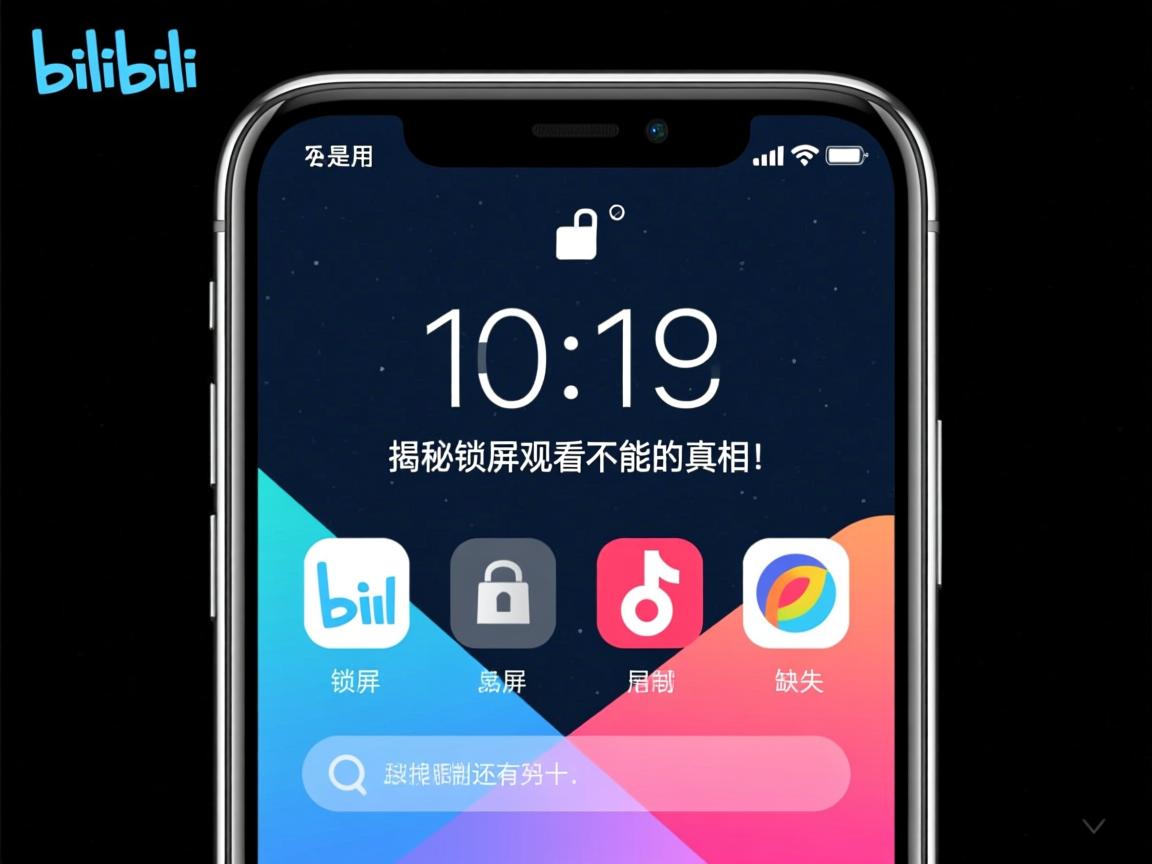 bilibili锁屏观看功能缺失，是技术限制还是另有原因？揭秘锁屏观看不能用的真相！  第1张
