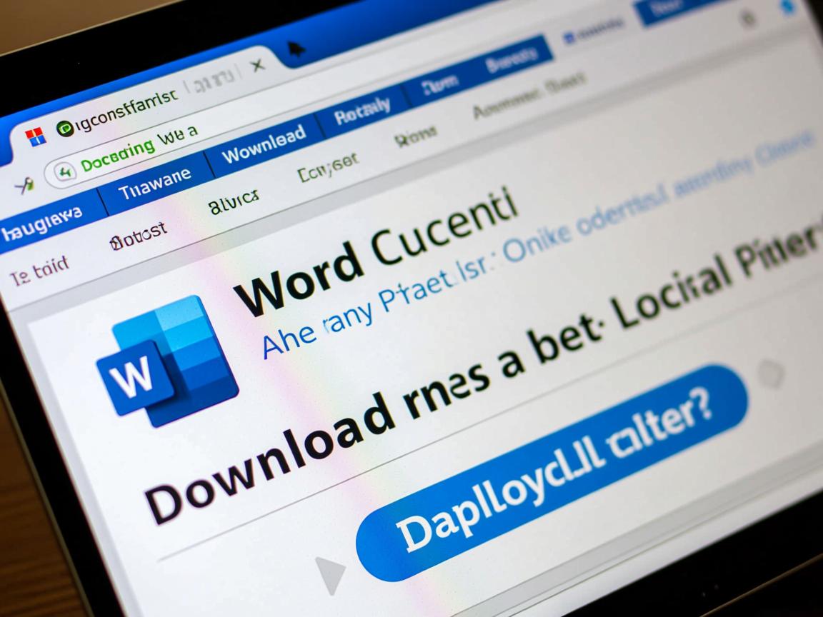 为何我的Word文档总是需要下载，难道不是本地文件吗？  第3张