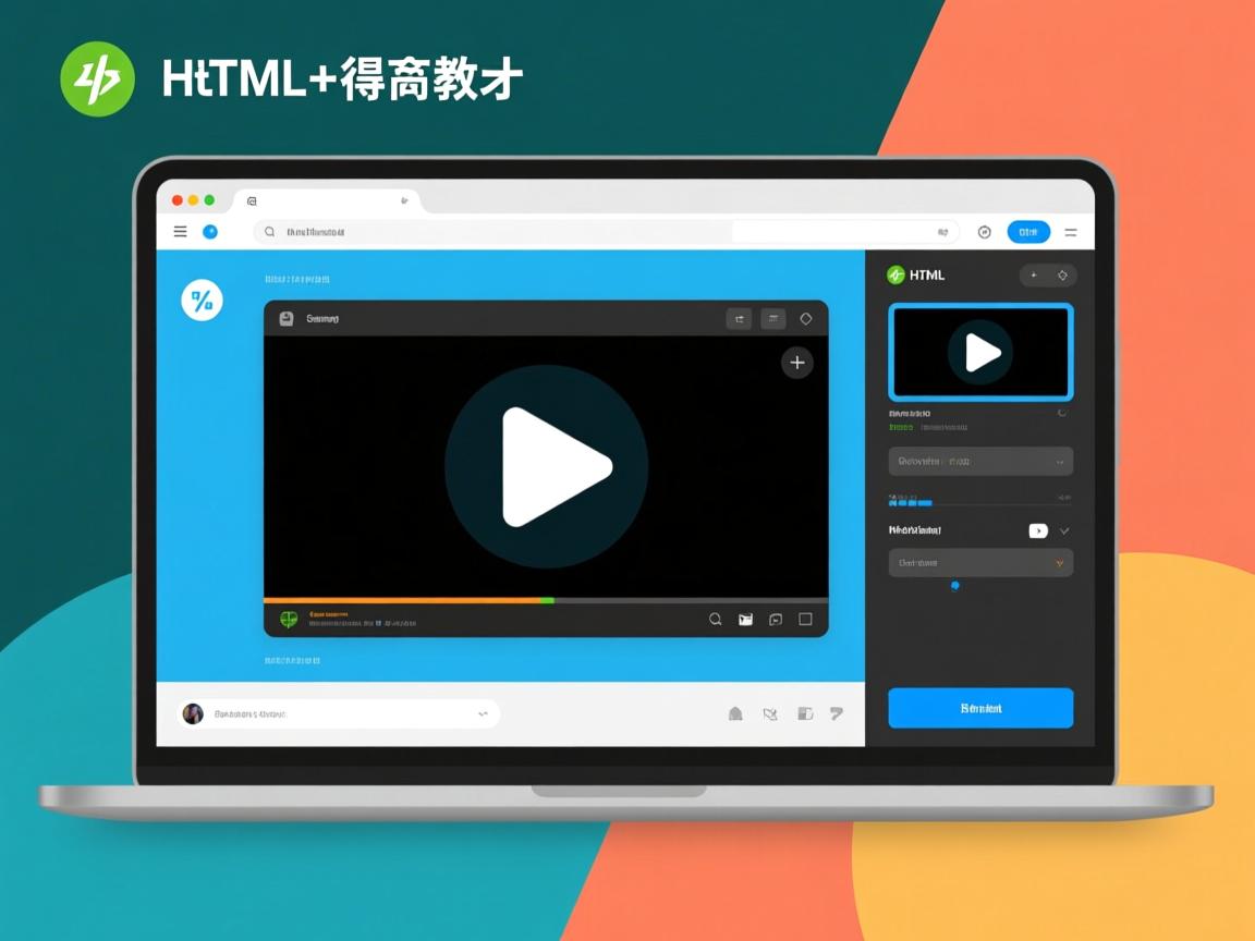 html如何加本地视频教程
