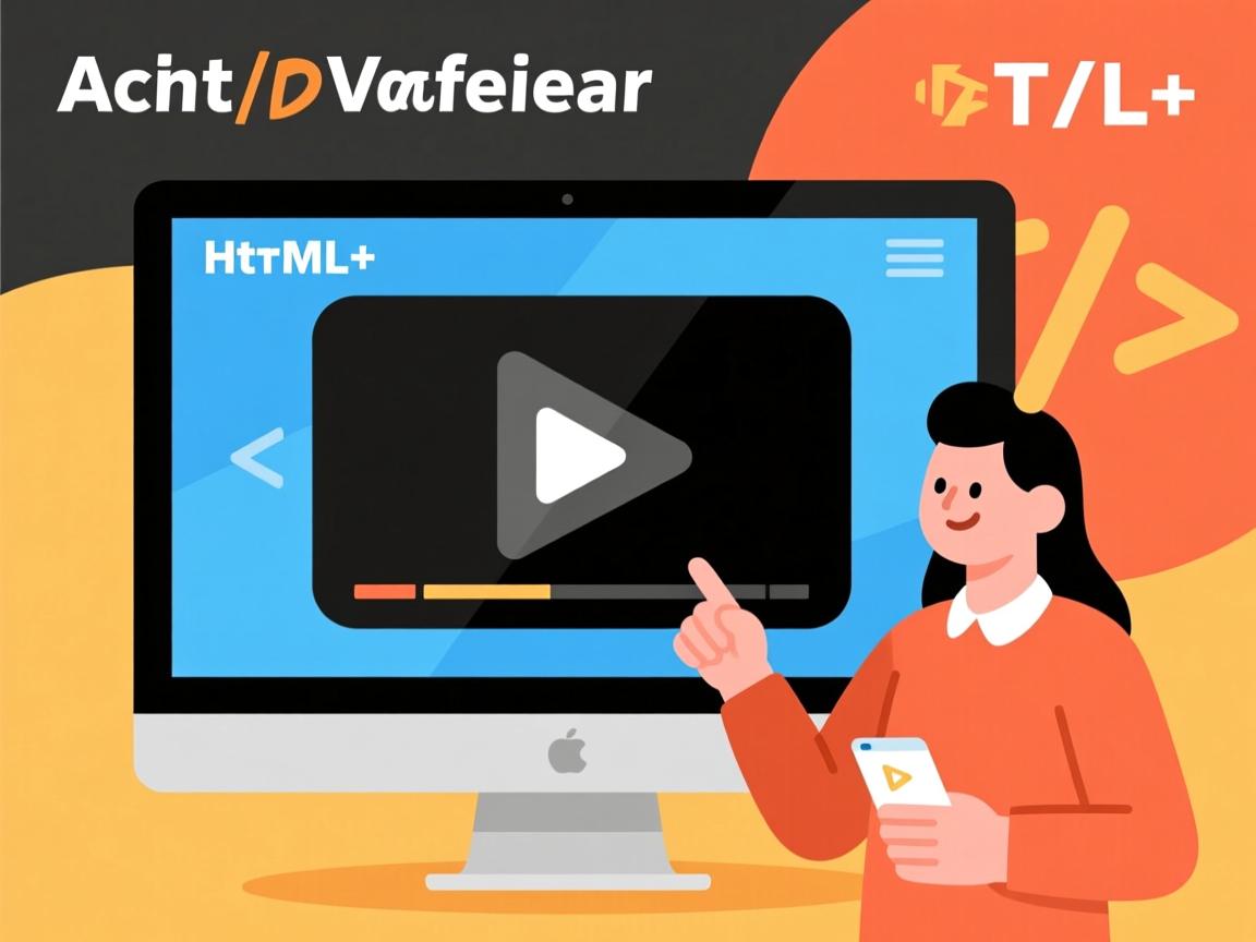 html如何加本地视频教程  第2张