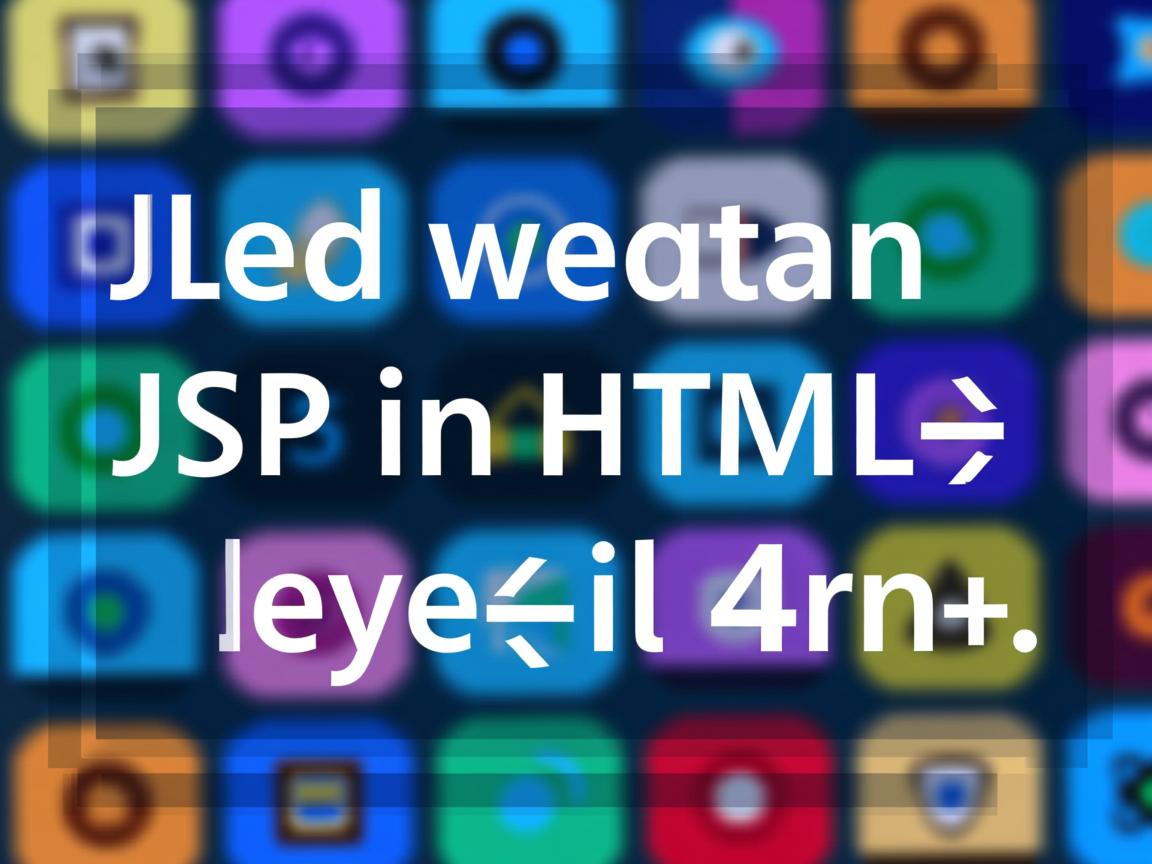 如何将jsp导入html  第1张