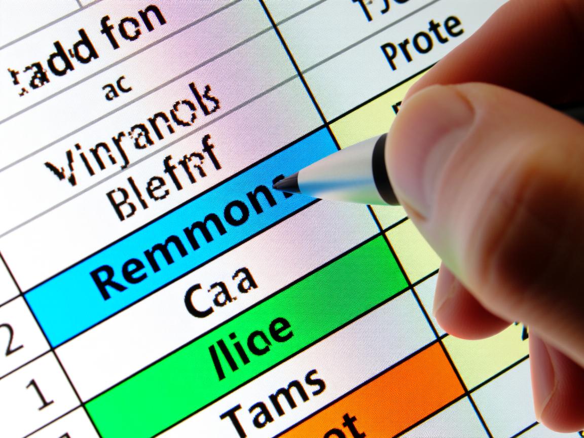 为什么我在表格中无法成功添加颜色？常见原因与解决方法解析。  第2张