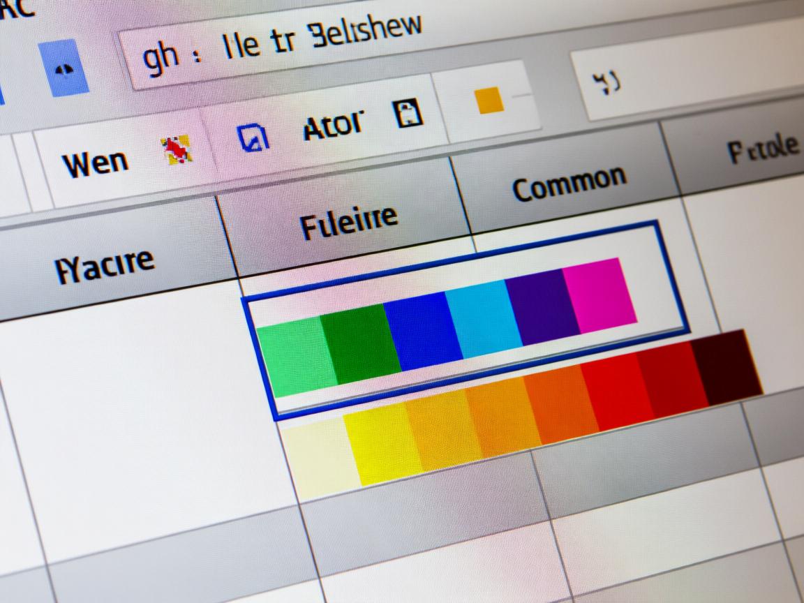 为什么我在表格中无法成功添加颜色？常见原因与解决方法解析。  第3张