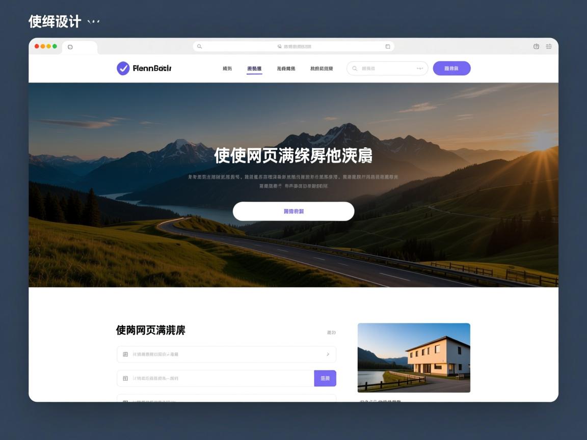 html中如何使网页满屏  第3张