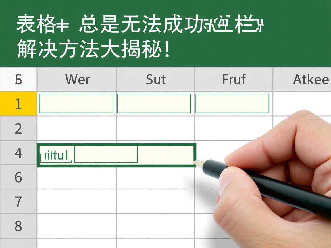 为什么Word表格总是无法成功分栏？解决方法大揭秘！  第3张