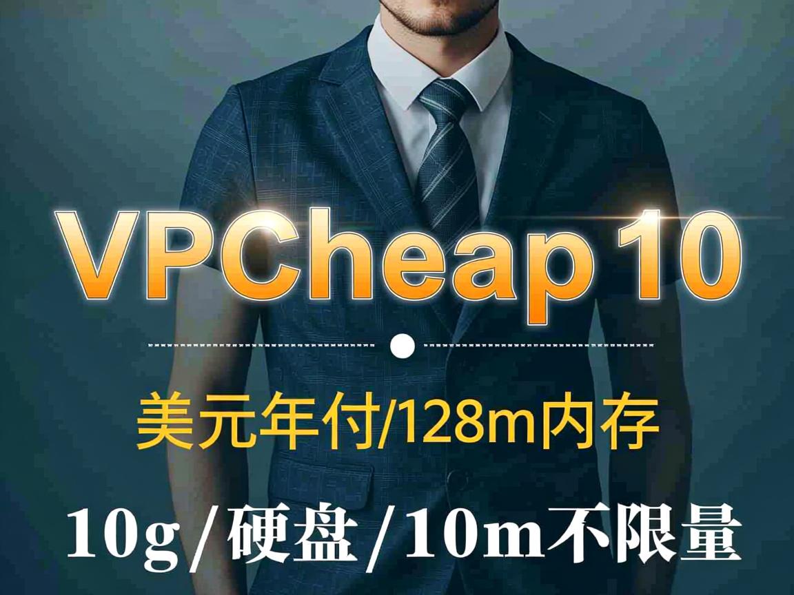 VPSCheap-10美元年付/128m内存/10g硬盘/10m不限量