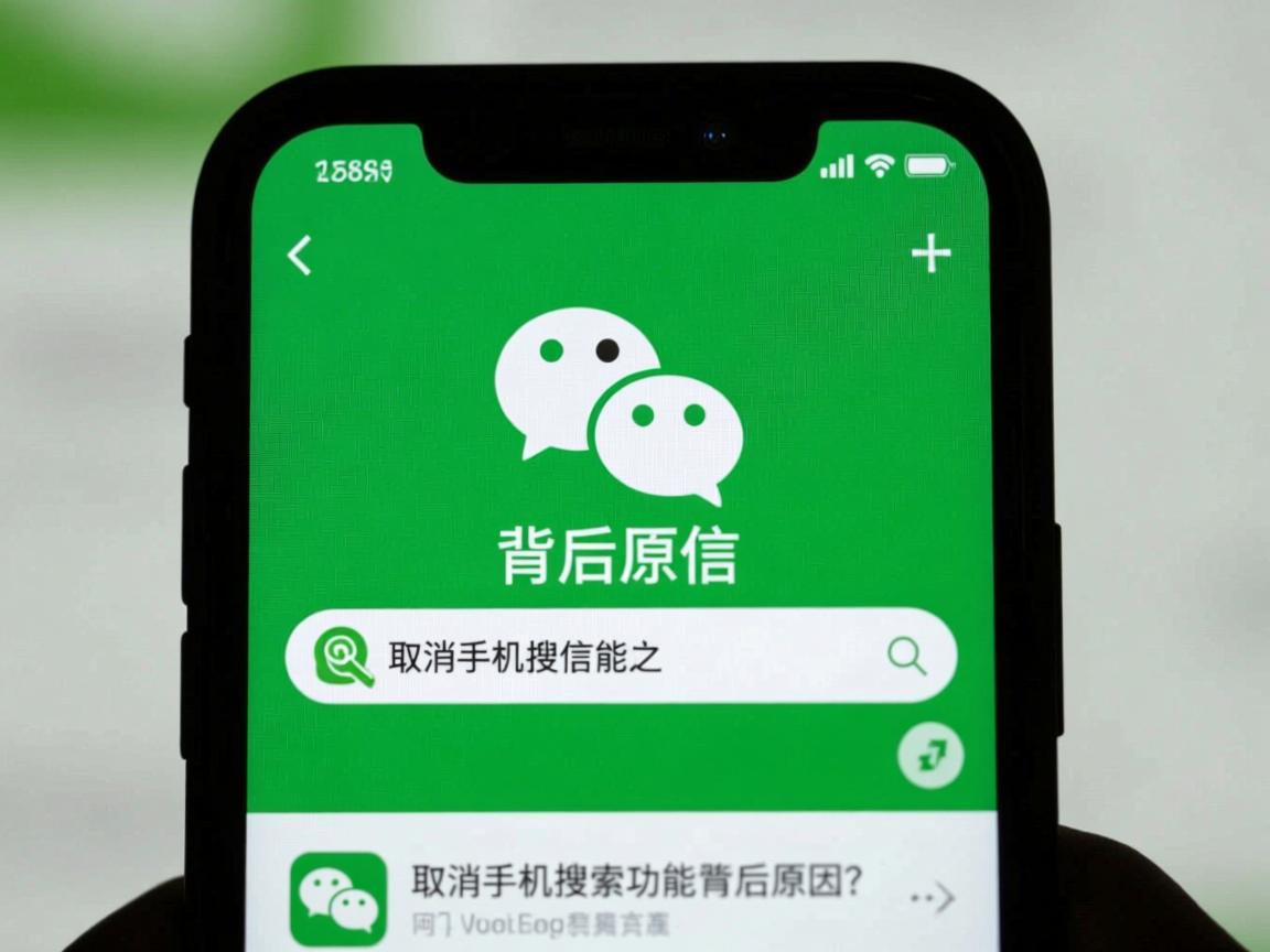 微信取消手机搜索功能，背后原因是什么？  第2张