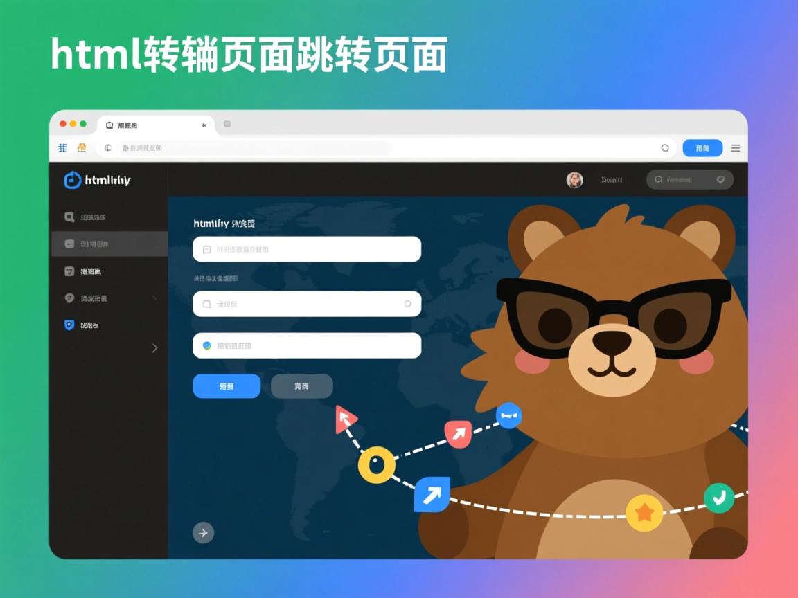 如何写一个html页面跳转页面跳转页面  第2张