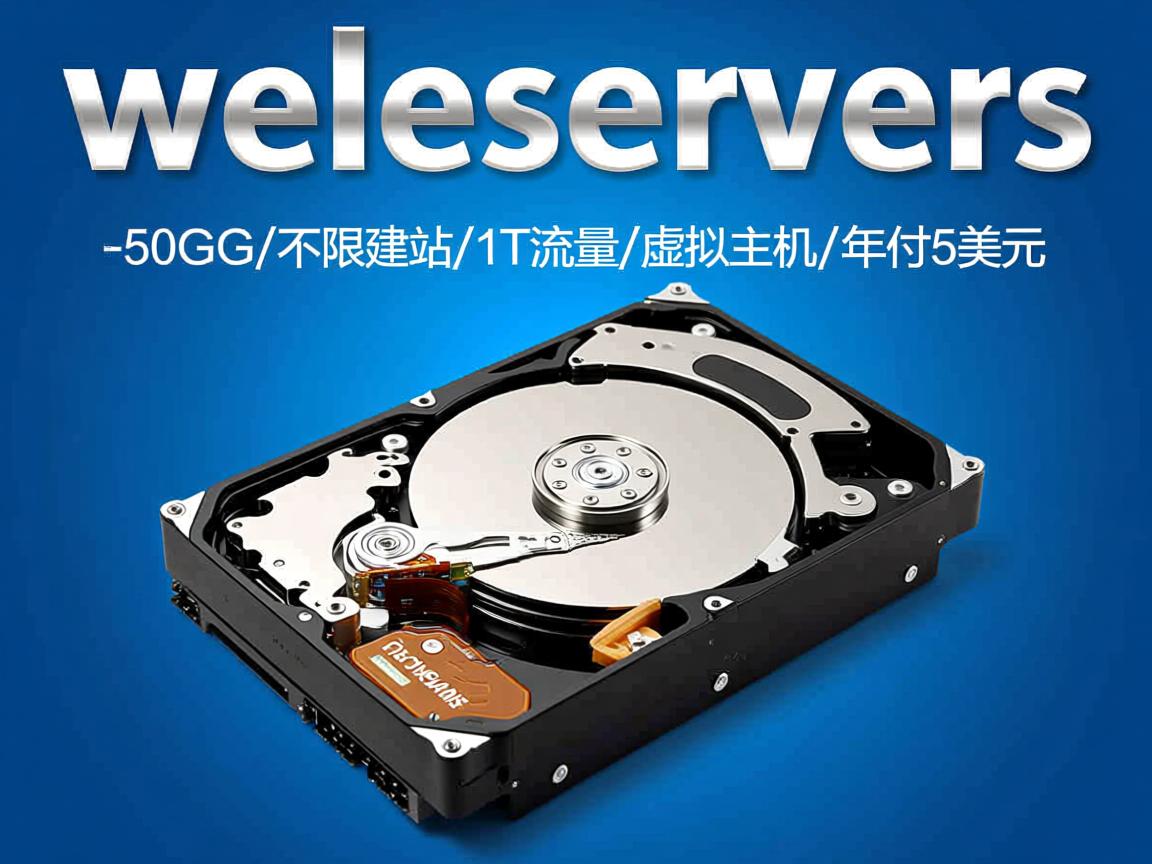 weloveservers-50G硬盘/不限建站/1T流量/虚拟主机/年付5美元