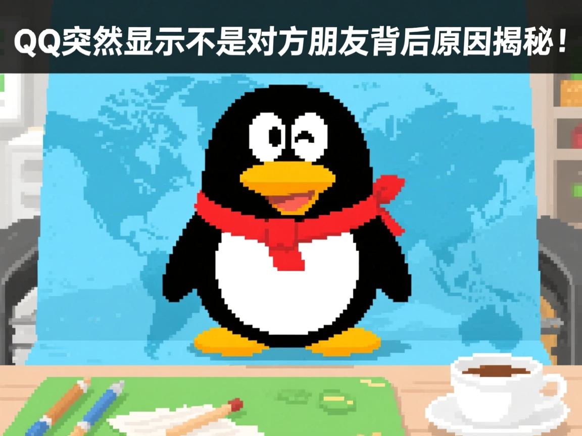 为什么QQ突然显示不是对方好友？背后原因揭秘！  第1张