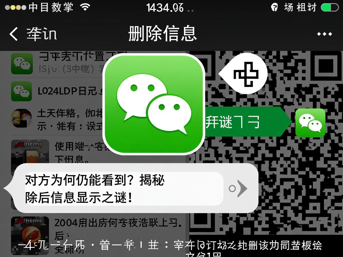 微信删除信息后，对方为何仍能看到？揭秘删除后信息显示之谜！  第3张