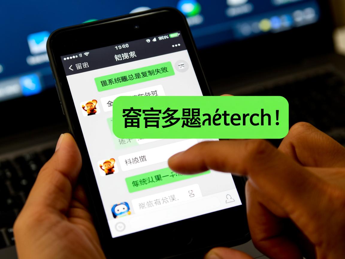 微信留言为何总是复制失败?是系统问题还是操作失误?揭秘复制难题! 第3张 微信留言为何总是复制失败?是系统问题还是操作失误?揭秘复制难题! 第3张