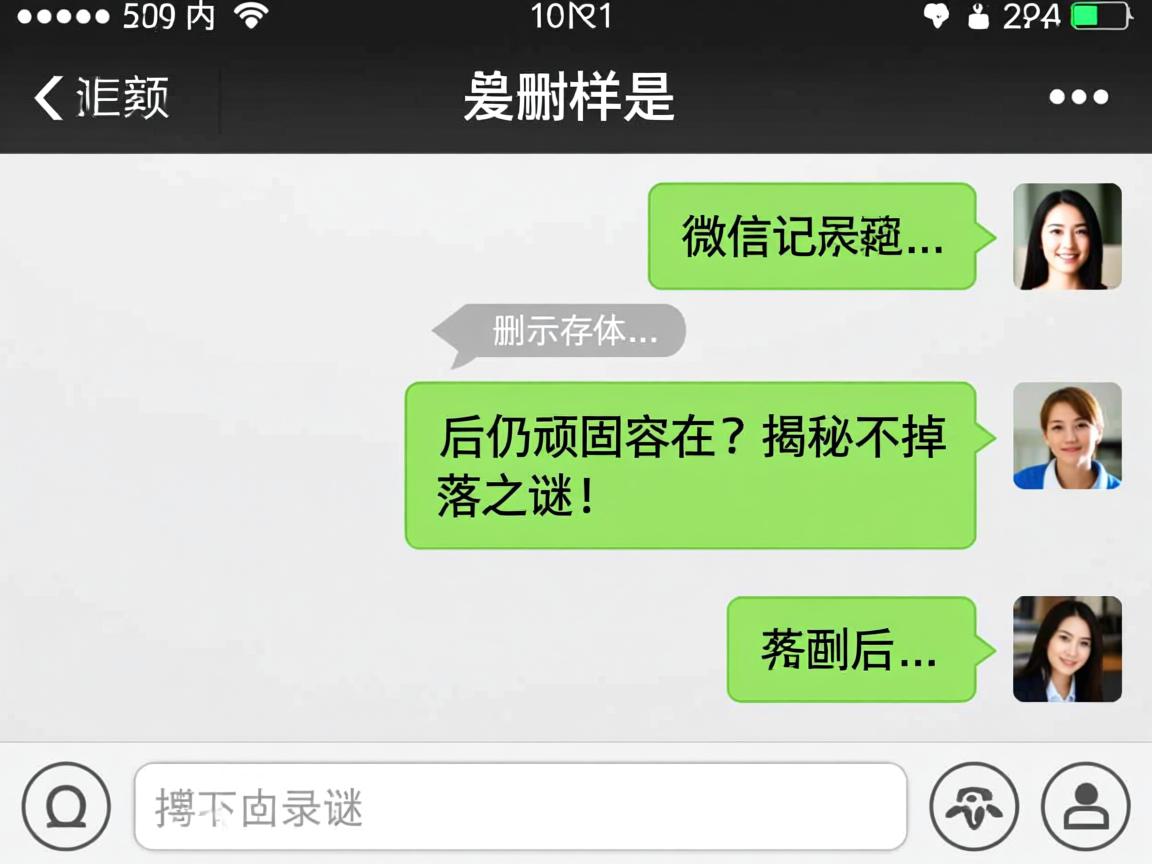 为何某些微信聊天记录删除后仍顽固存在？揭秘不掉落之谜！  第2张