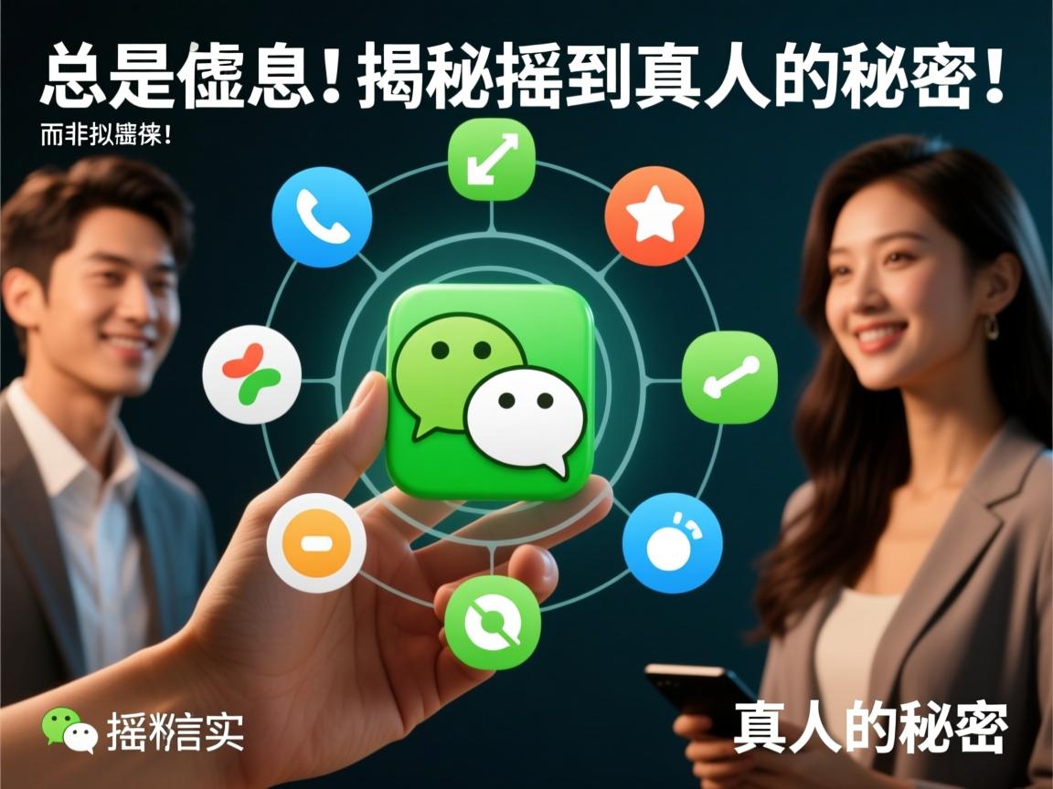 微信摇一摇为何总是摇出虚拟信息，而非真实人物？揭秘摇到真人的秘密！  第2张