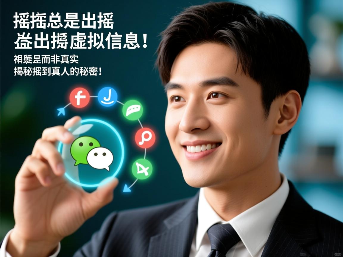 微信摇一摇为何总是摇出虚拟信息，而非真实人物？揭秘摇到真人的秘密！  第3张