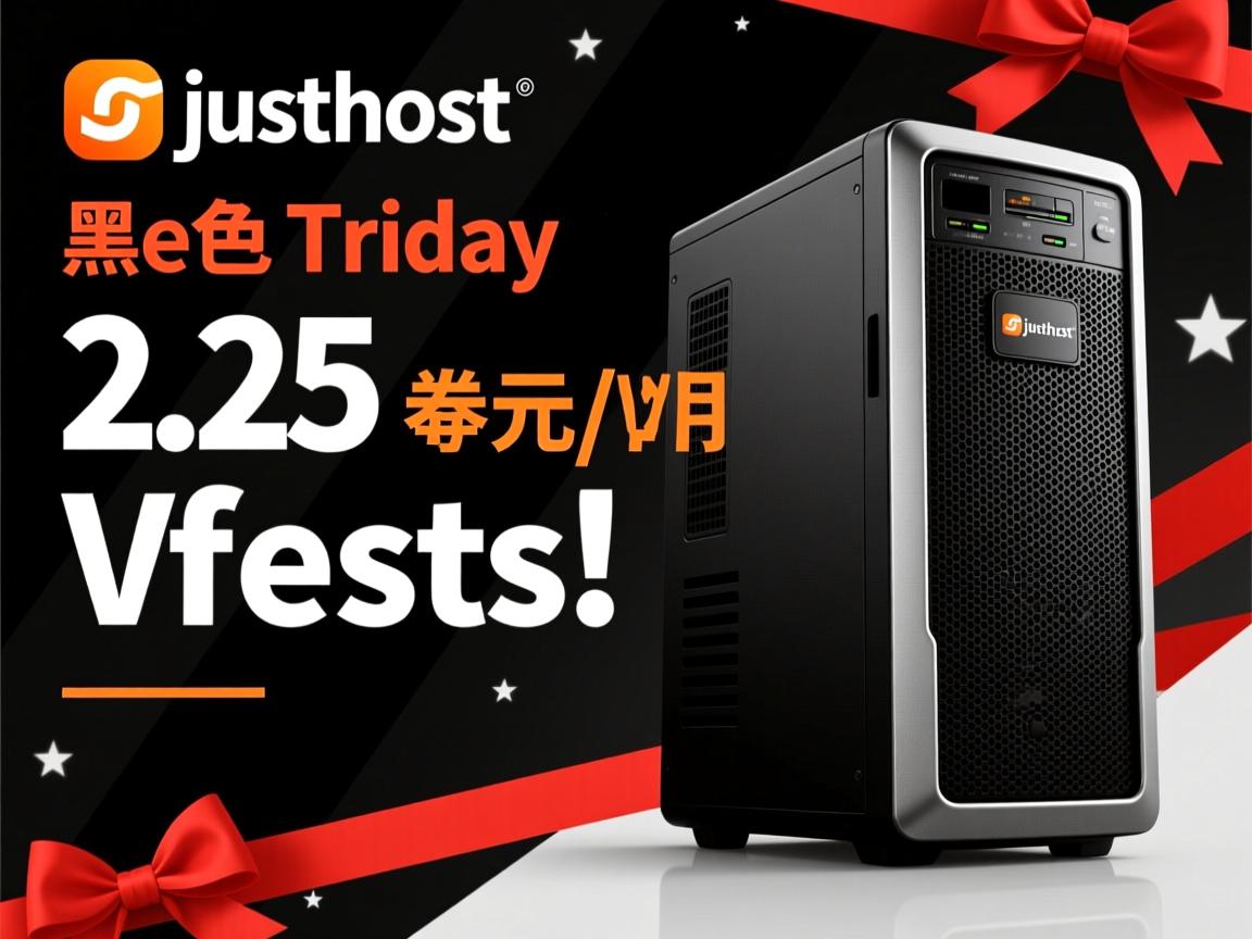 justhost-黑色星期五/2.25美元/月虚拟主机 第2张 justhost-黑色星期五/2.25美元/月虚拟主机 第2张