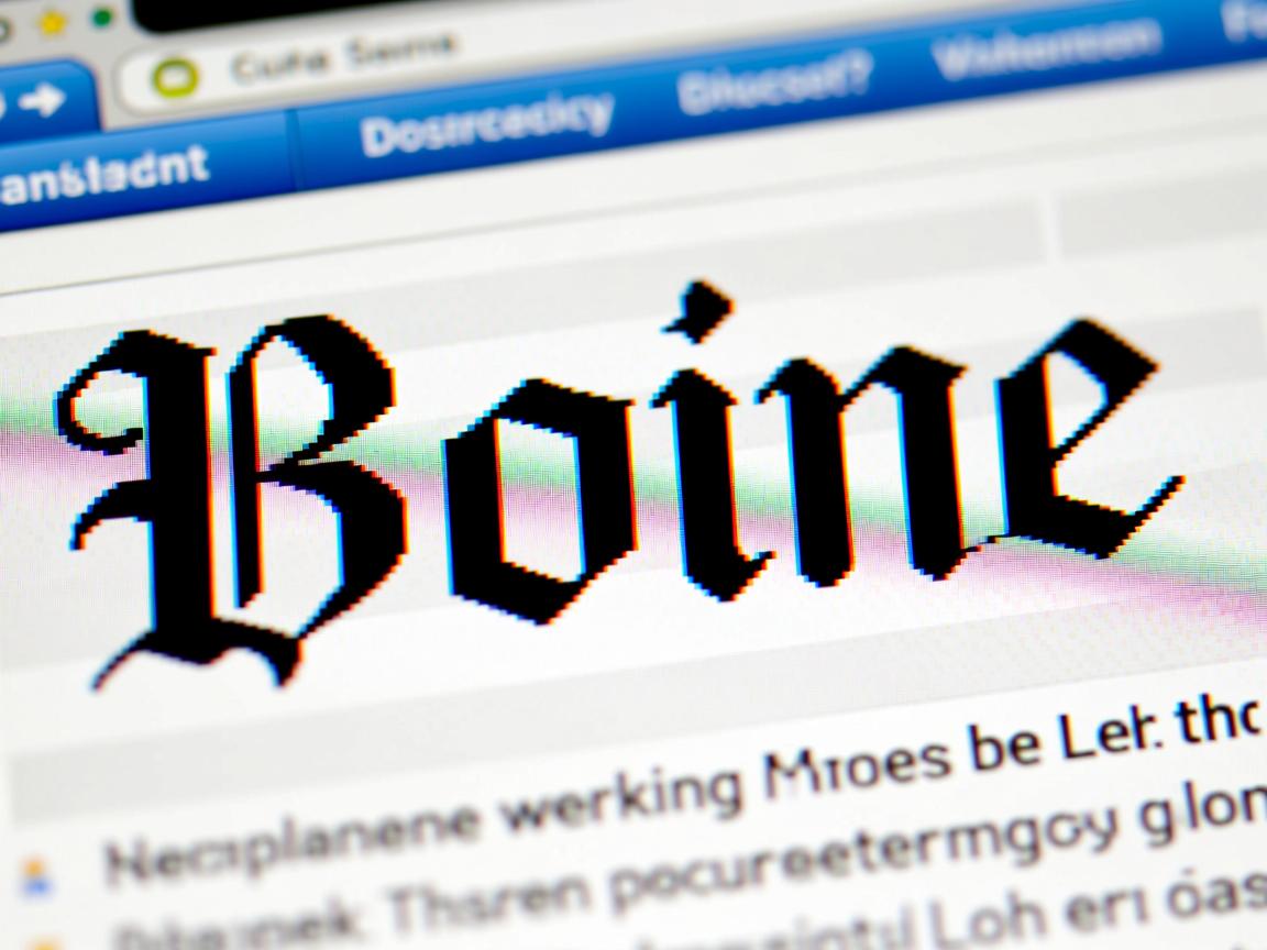 为什么在相同文档中，某些字会出现无法显示的奇怪字体问题？  第3张