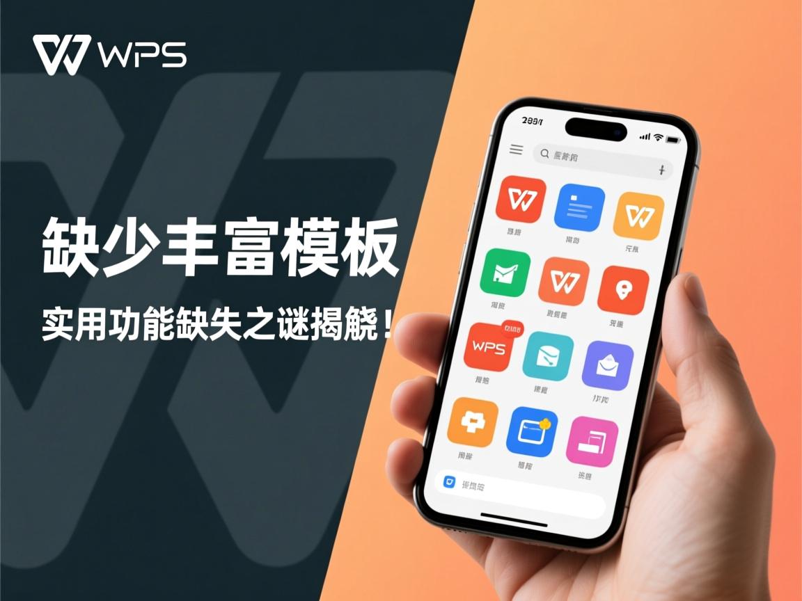 手机WPS为何缺少丰富模板？实用功能缺失之谜揭晓！  第3张