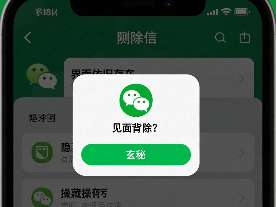 微信删除功能为何界面依旧存在,隐藏操作背后有何玄机? 第1张 微信删除功能为何界面依旧存在,隐藏操作背后有何玄机? 第1张