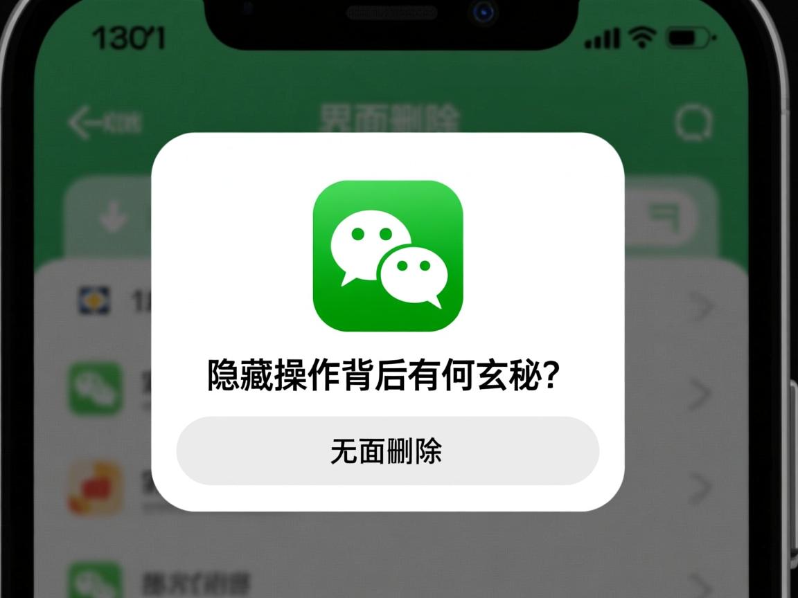 微信删除功能为何界面依旧存在,隐藏操作背后有何玄机? 第2张 微信删除功能为何界面依旧存在,隐藏操作背后有何玄机? 第2张