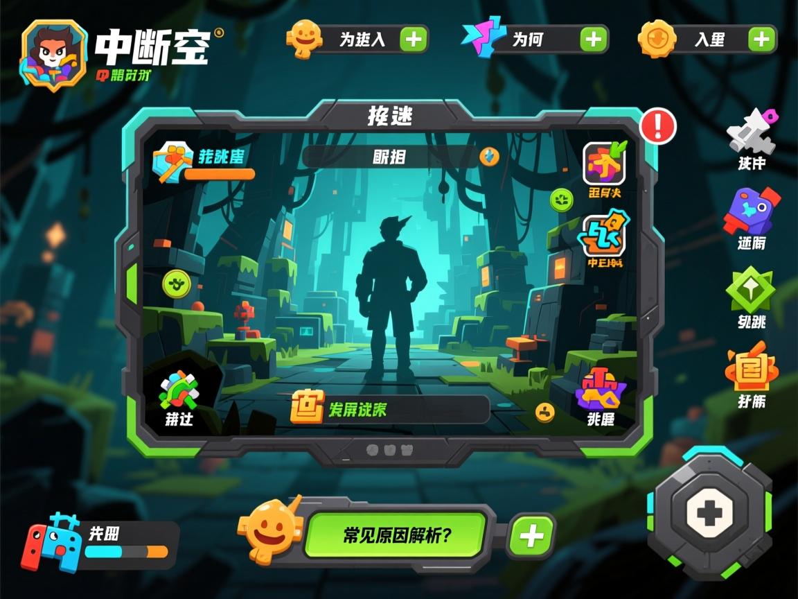 游戏体验中断之谜，为何一进入就自动跳屏，常见原因解析？  第3张