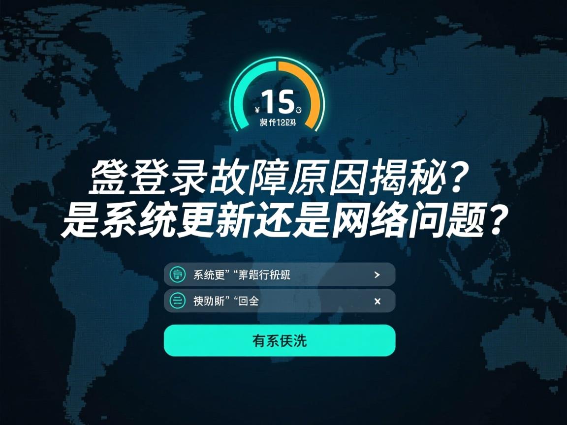 速盘登录故障原因揭秘，是系统更新还是网络问题？  第2张
