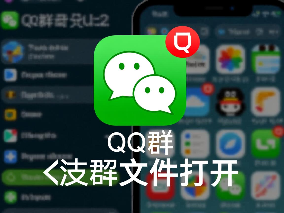 为什么qq群应用文件打不开  第1张