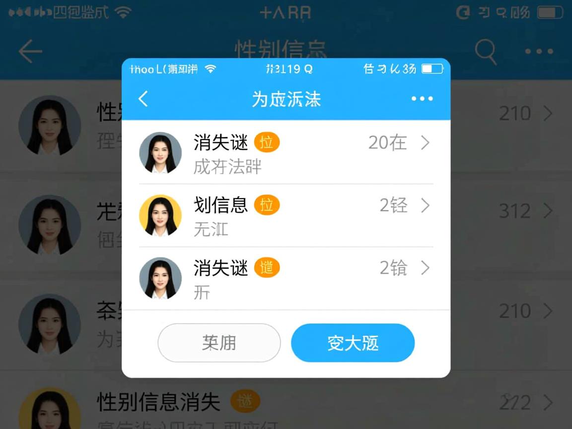 QQ资料性别信息消失之谜，为何无法显示？  第2张