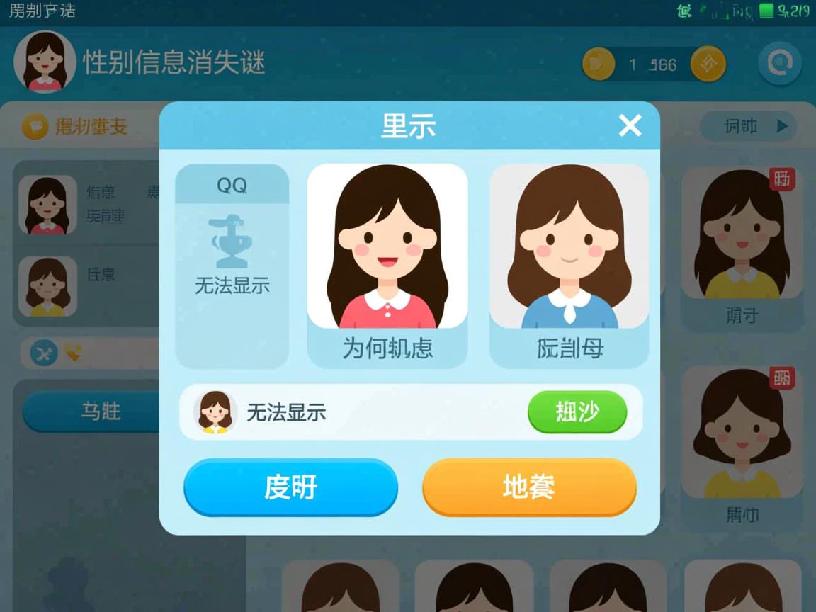 QQ资料性别信息消失之谜，为何无法显示？  第3张