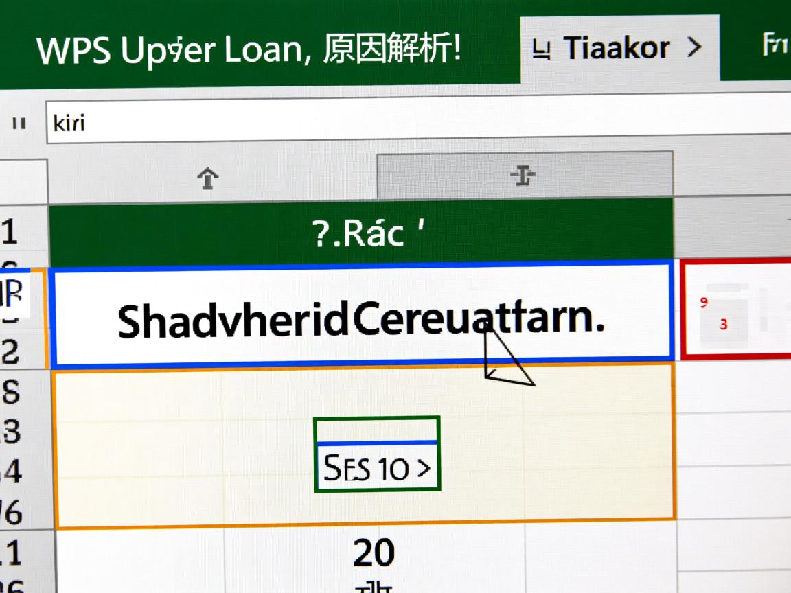 WPS表格中表头为何总是出现在表格下方，而非上方？原因解析！  第2张