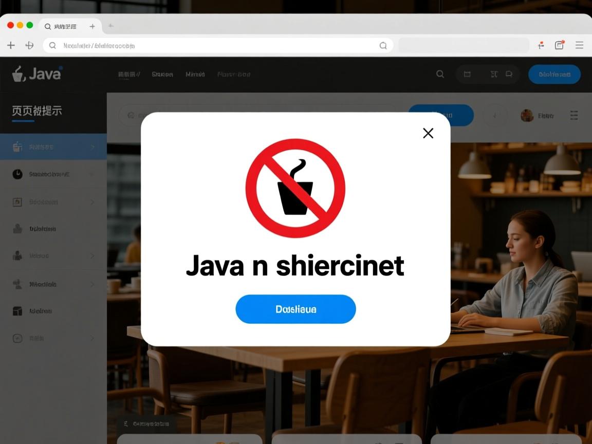 java 网页提示被阻止怎么办  第1张