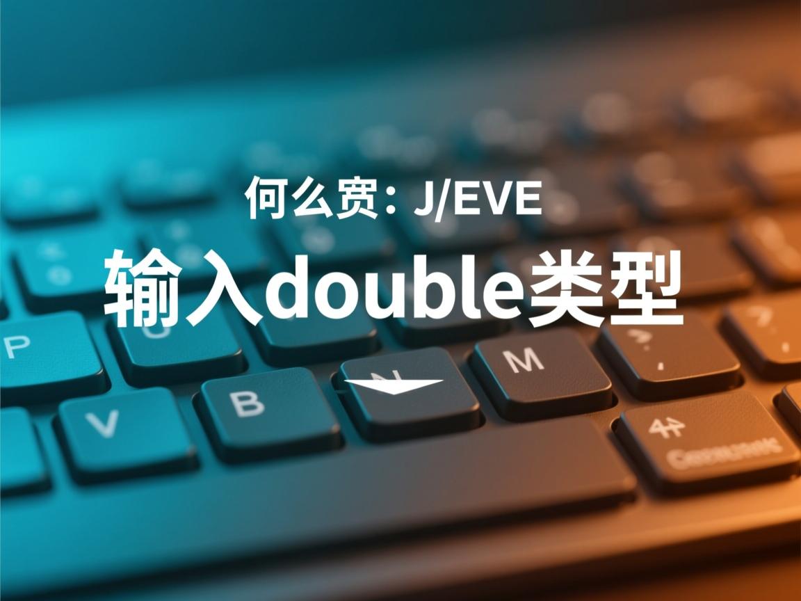 java怎么输入double类型  第3张